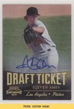 2011 Playoff Contenders Draft Tickets Signatures Steve Ames Steven Auto READ c2c