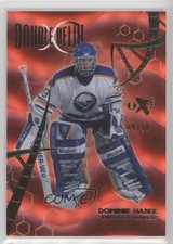 2023-24 Skybox E-X 2000 Double Helix Red Achievement 4/50 Dominik Hasek HOF 0n60