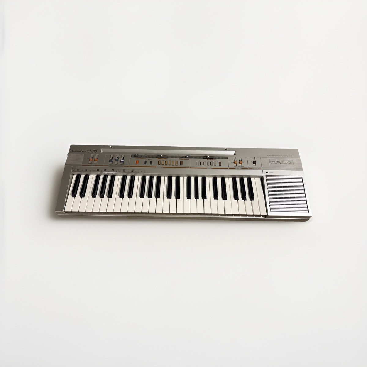 Casio Casiotone CT-310 Vintage Synth Keyboard Tested Working w