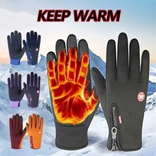 Thermal Windproof Waterproof Winter Gloves Touch Screen Warm Mittens Men Women