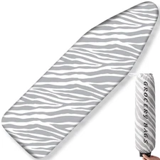Ironing Board Cover 15x54 Inch - with 2" Elastic & Buckles Scorch Proof Paddi...