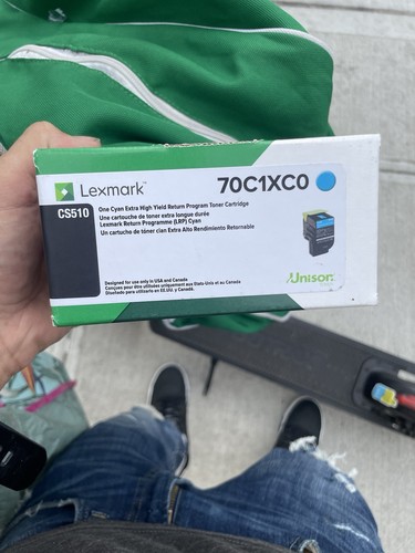 Lexmark 70C1XC0 Extra High-Yield Toner, 4,000 Page-Yield, Cyan - 第 1/6 張圖片
