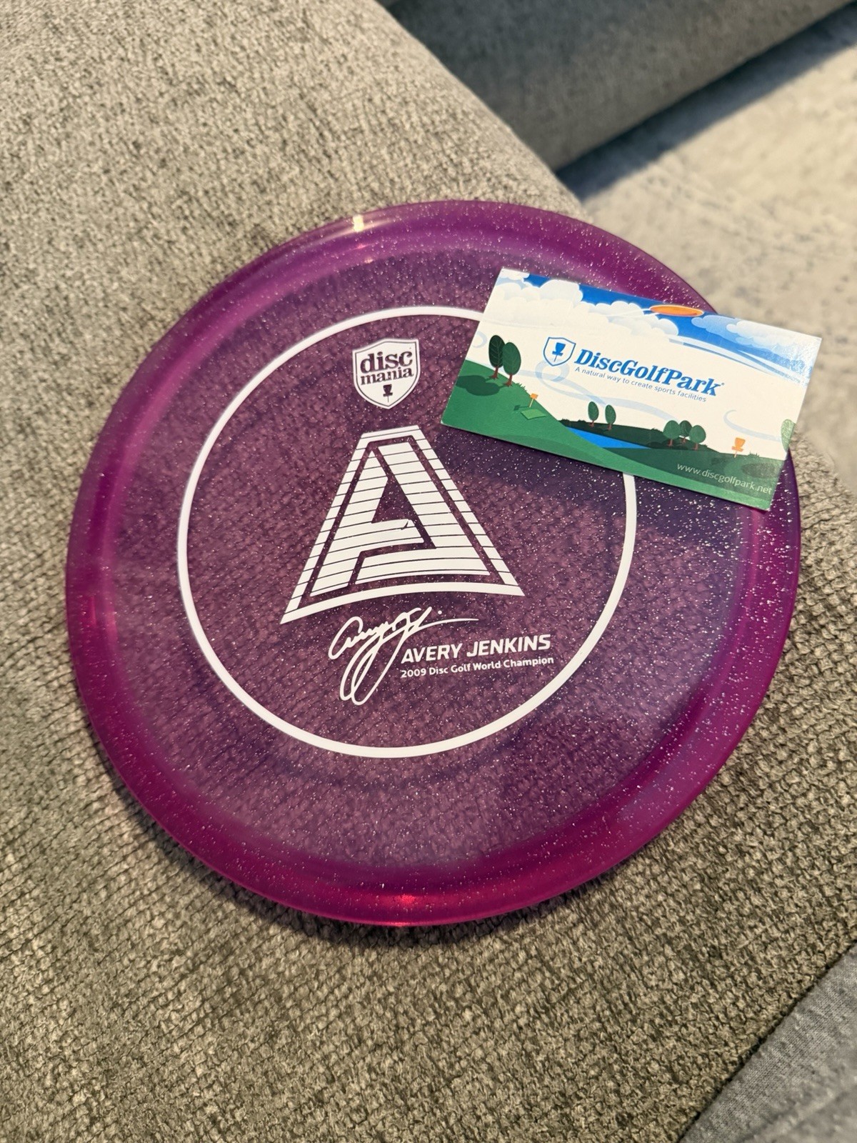 Discmania Metal Flake C-Line MD3 Flat & RARE Avery Jenkins Stamp Heavy Sparkle