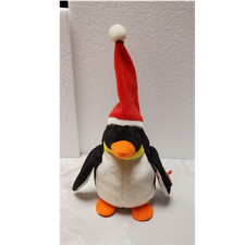 Ty Beanie Babies Zero Penguin Plush Stuffed Animal Santa Hat 1998 Age 3 