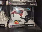 New England Patriots Doug Flutie Lunar Eclipse Signed Mini Helmet
