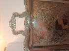 Vintage Silverplate  Wm Rogers 290 Butler Tray & Sheets Rockford 1105 Round Plat — photo 3