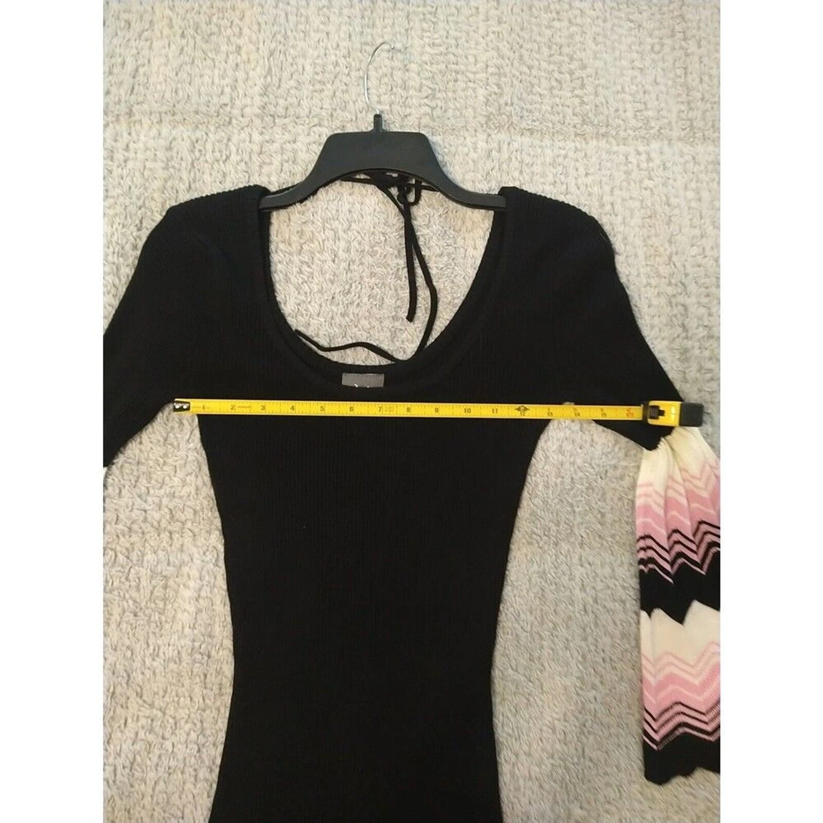 UNDERCOVER Vestito maglione manica svasata a pois piccolo Y2K Wimsygoth retrò vintage fata