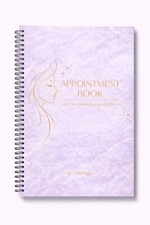 Beauty Appointment Book – Hair, Nails & Salon Scheduling Log A4 100 Pages