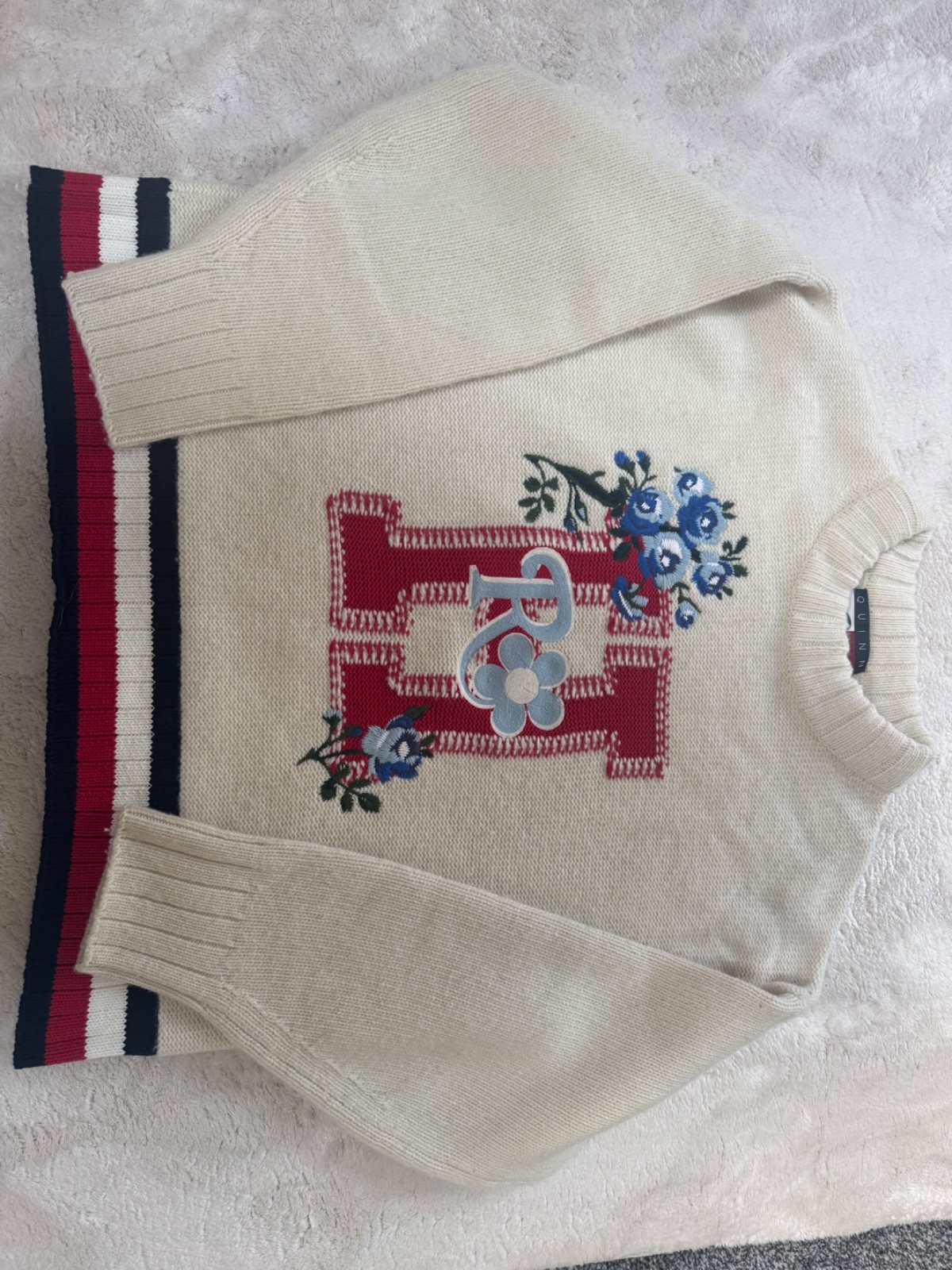 Tommy Hilfiger x Richard Quinn 80percent Wool Unisex Jumper