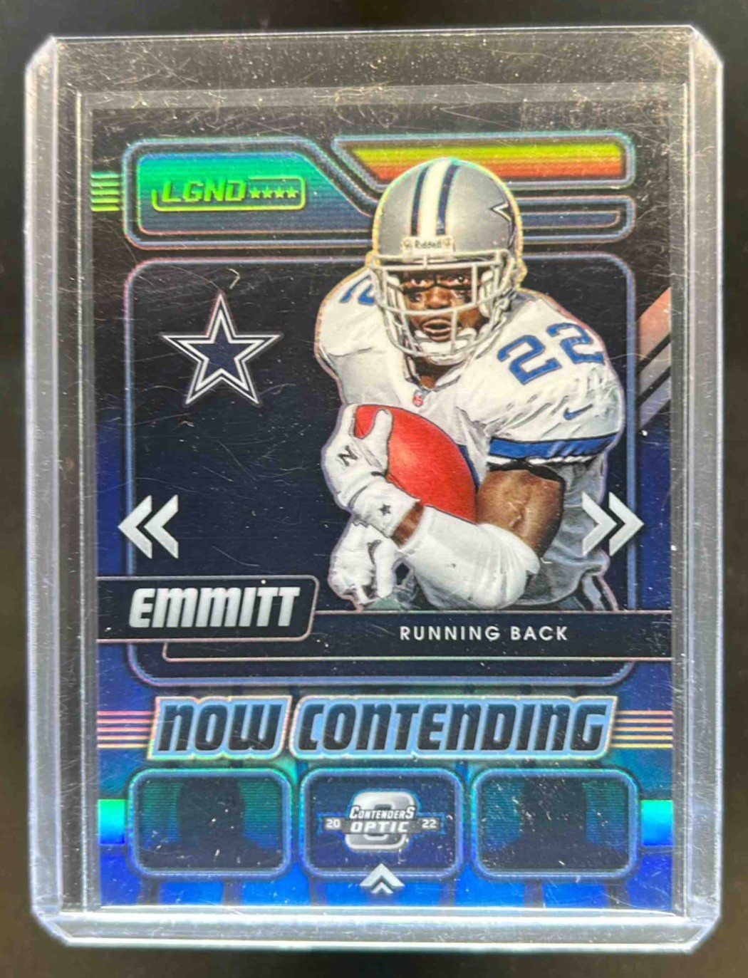 2022 Contenders Optic Emmitt Smith Now Contending #NC-37 Cowboys