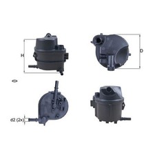 Kraftstofffilter für Mazda 2 DE DY | 24448825