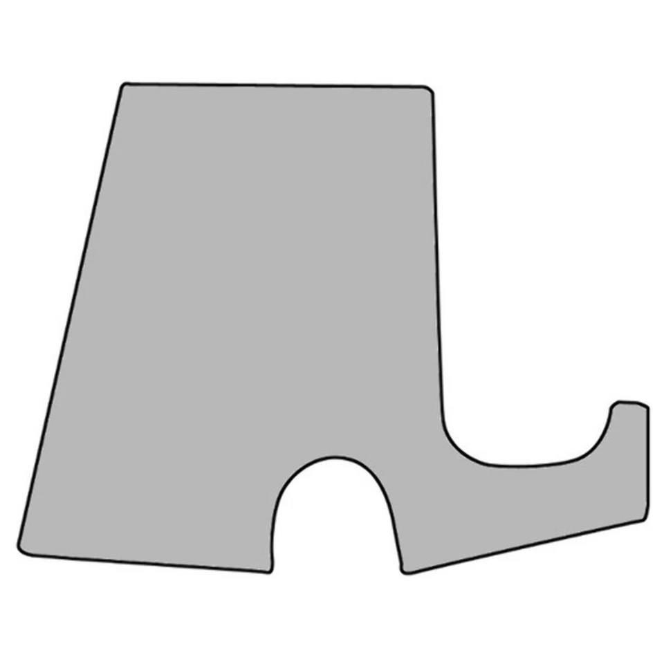 Cubierta de alfombrilla de maletero para Mercury 1955-1956 ultra alta definición goma lisa Foto 3 de 4