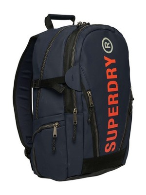 Superdry Men's 21L Tarp Backpack, Blue