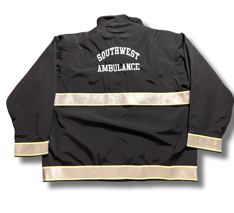 Chaqueta Parka Gerber Outerwear Medix Para Hombre 2XL Regular 70M1 Negra Reflectante Medic Foto 2 de 4