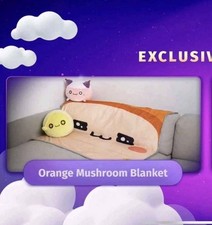 MapleStory MapleCon LA 2025 Orange Mushroom Blanket