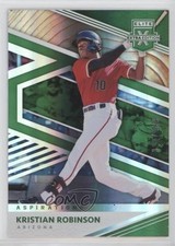 2020 Panini Elite Extra Edition Aspirations Green /499 Kristian Robinson 0q1p