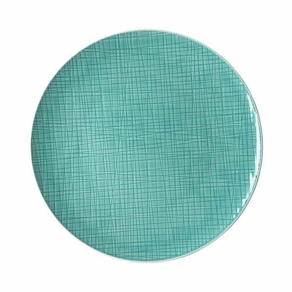 Rosenthal Teller Mesh Colours Aqua Flach, Porzellan, Blau, 30 Cm-image