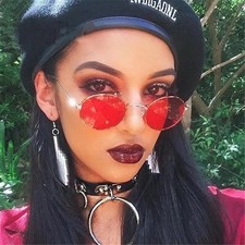 UV 400 Retro ovale Sonnenbrille Metallgestell f&uuml;r Damen und Herren klassischer