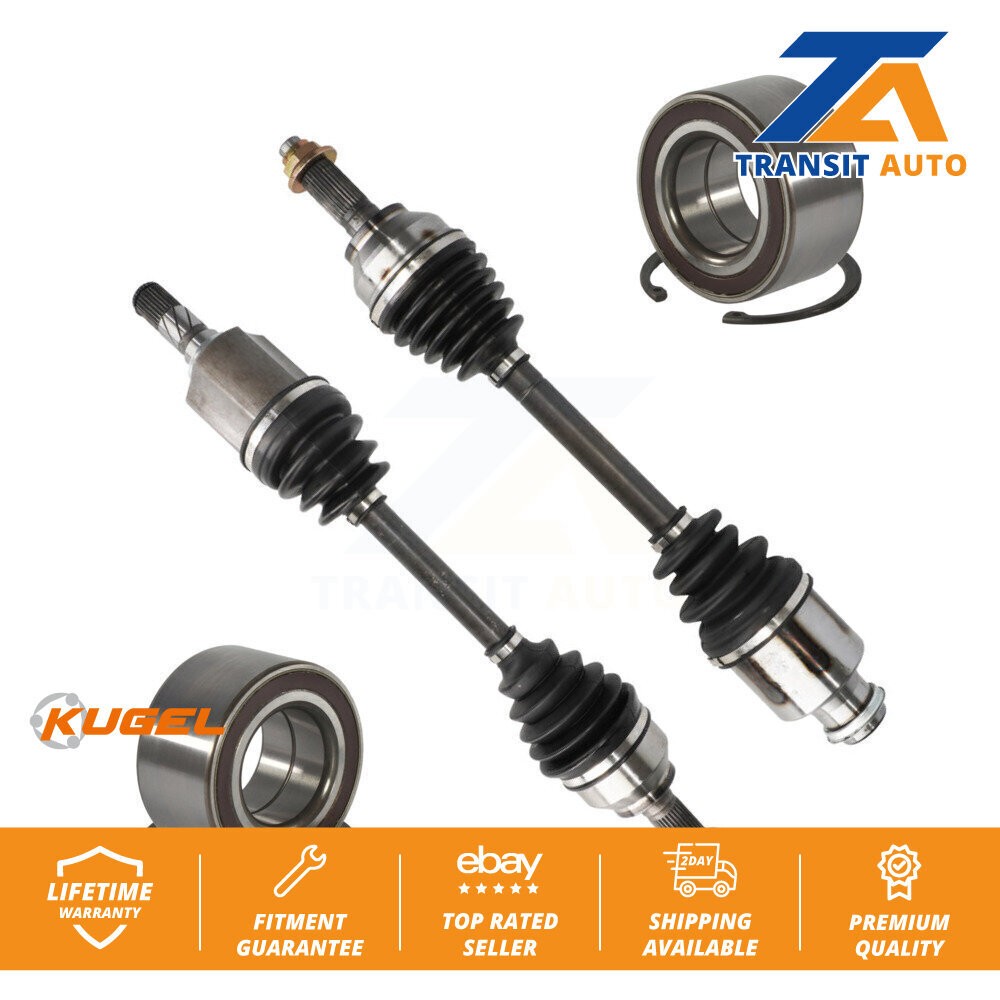 CV03 ④ Front CV Axle Drive Shaft And Bearing Kit For Mazda 3 5 Sport