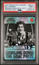 2008 PRESS PASS LEGENDS BOWL EDITION #120/250 #BDGP-3 BILL COWHER ~AUTOGRAPHED!~