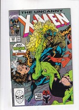 Uncanny X-Men #269 Marvel Comics 1990 Jim Lee Rogue vs. Ms. Marvel! NM