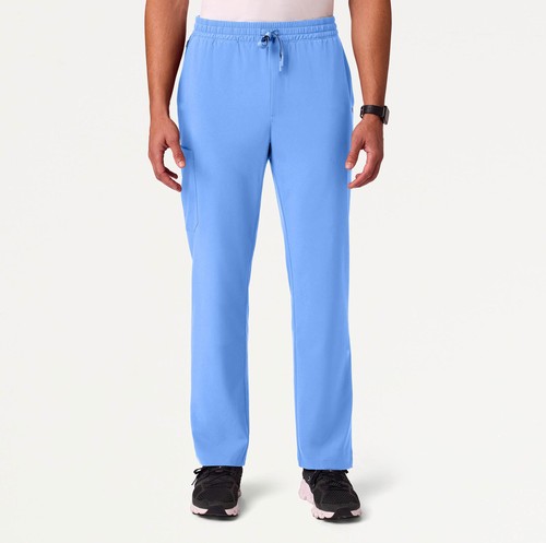 JAANUU Brooks Straight-Leg Scrub Pant Ceil Blue XL Short Healthcare Workwear JAANUU Brooks Straight-Leg Scrub Pant Ceil Blue XL Short Healthcare Workwear