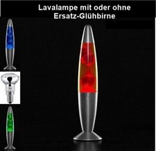 TOP Lavalampe 25 Watt - Rot - Magma Lava Lampe Magmaleuchte Tischlampe 34cm hoch