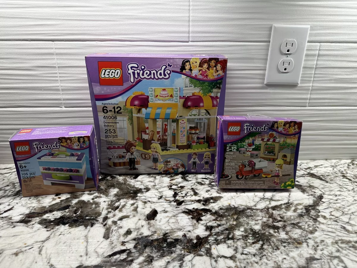 LEGO FRIENDS Lot 41006 40266 41092 Used Complete W Box and