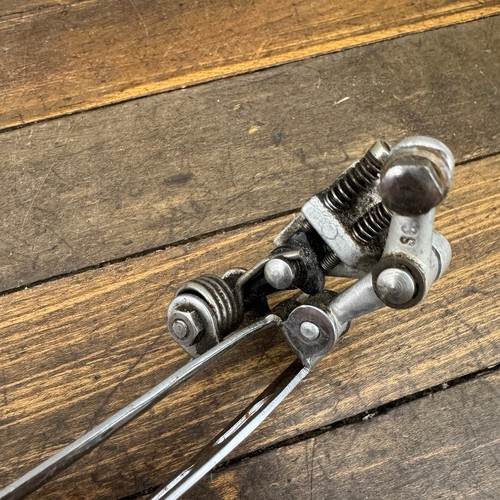 Vintage Campagnolo Record Front Derailleur 3 Hold Braze On 70s 80s Campy Winged - Picture 9 of 13
