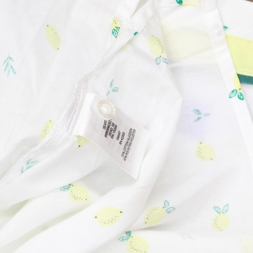 Laura Scott Damen gewebtes ärmelloses geknöpftes Obst Shirt 2395-11 3X - Bild 7 von 7