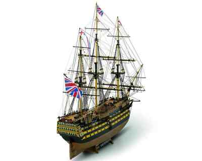 HMS Victory Bausatz 1:150 Mamoli - Detailgetreues Modell der Trafalgar-Schlacht