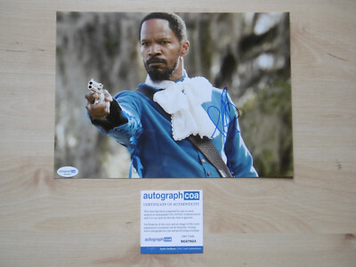 Jamie Foxx Original Autogramm signed 20x28 cm Bild ''Django Unchained'' ACOA