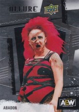 2022 Upper Deck AEW Allure Abadon Trading Card
