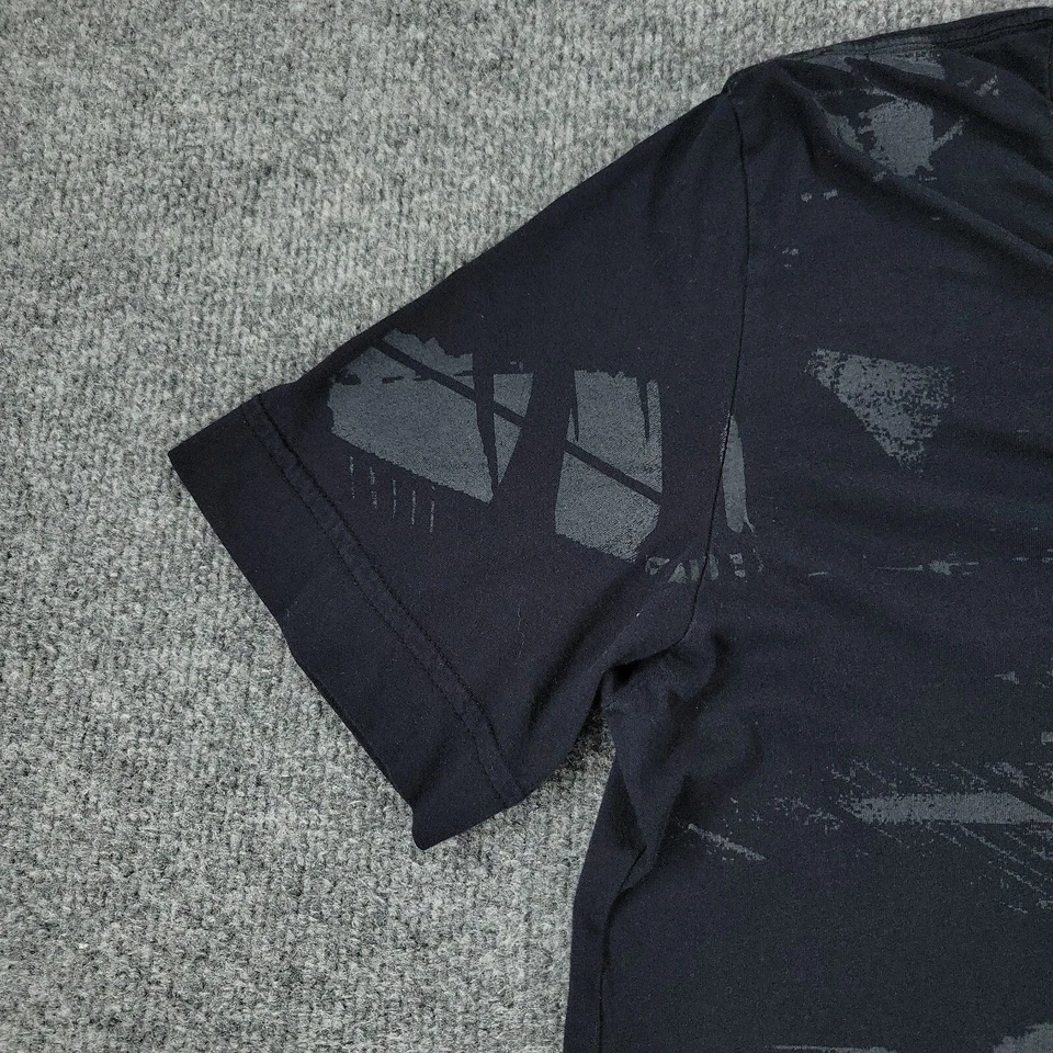 Camisa Heritage 1981 Para Hombre Grande Negra AOP New York Subway Gráfico Manga Corta Foto 4 de 4