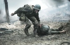 WW2 Picture Photo US solder Saving a Wounded Normandy D-day  4103