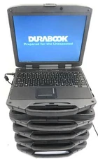 Lot of 5 Durabook R8300 Rugged Core i5-7200U 2.50GHz 16GB No HD Laptop