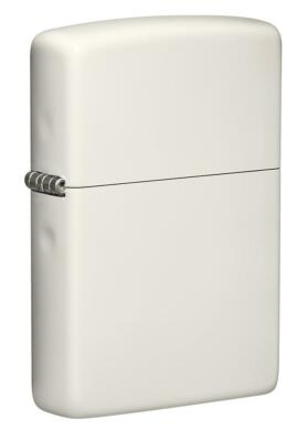 Zippo Windproof White Lighter that GLOWS IN THE DARK, 49193, New In Box