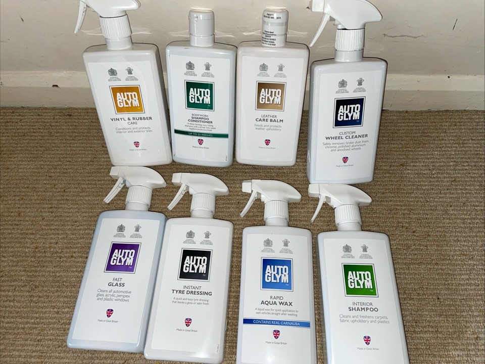AutoGlym LifeShine Kit Car / Vehicle Cleaning Maintenance Full Set In