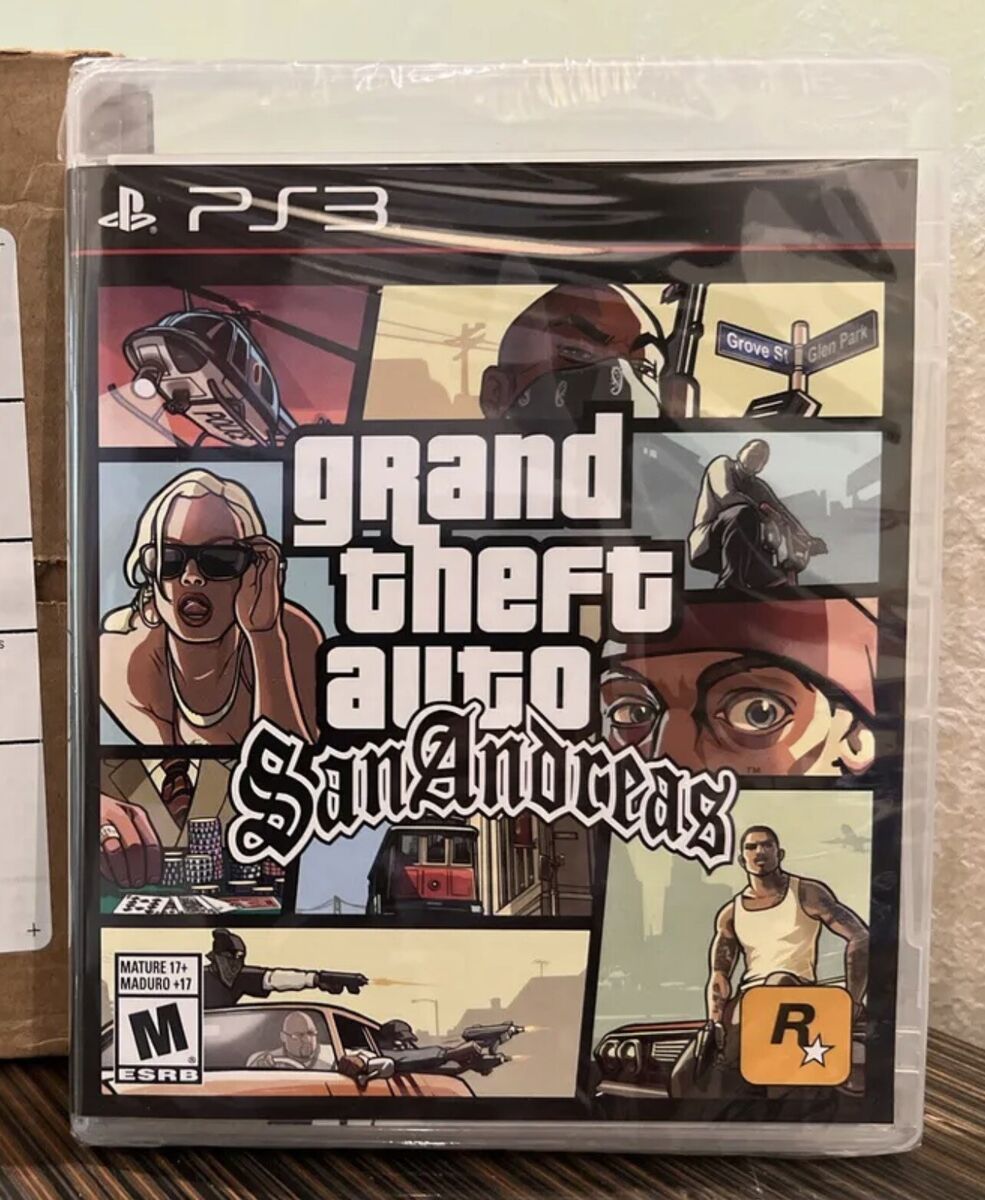 Grand Theft Auto: San Andreas, Rockstar Games, PlayStation 3, 710425476938