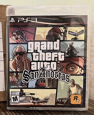 Grand Theft Auto: San Andreas - PlayStation 3 PS3 **NEW FACTORY