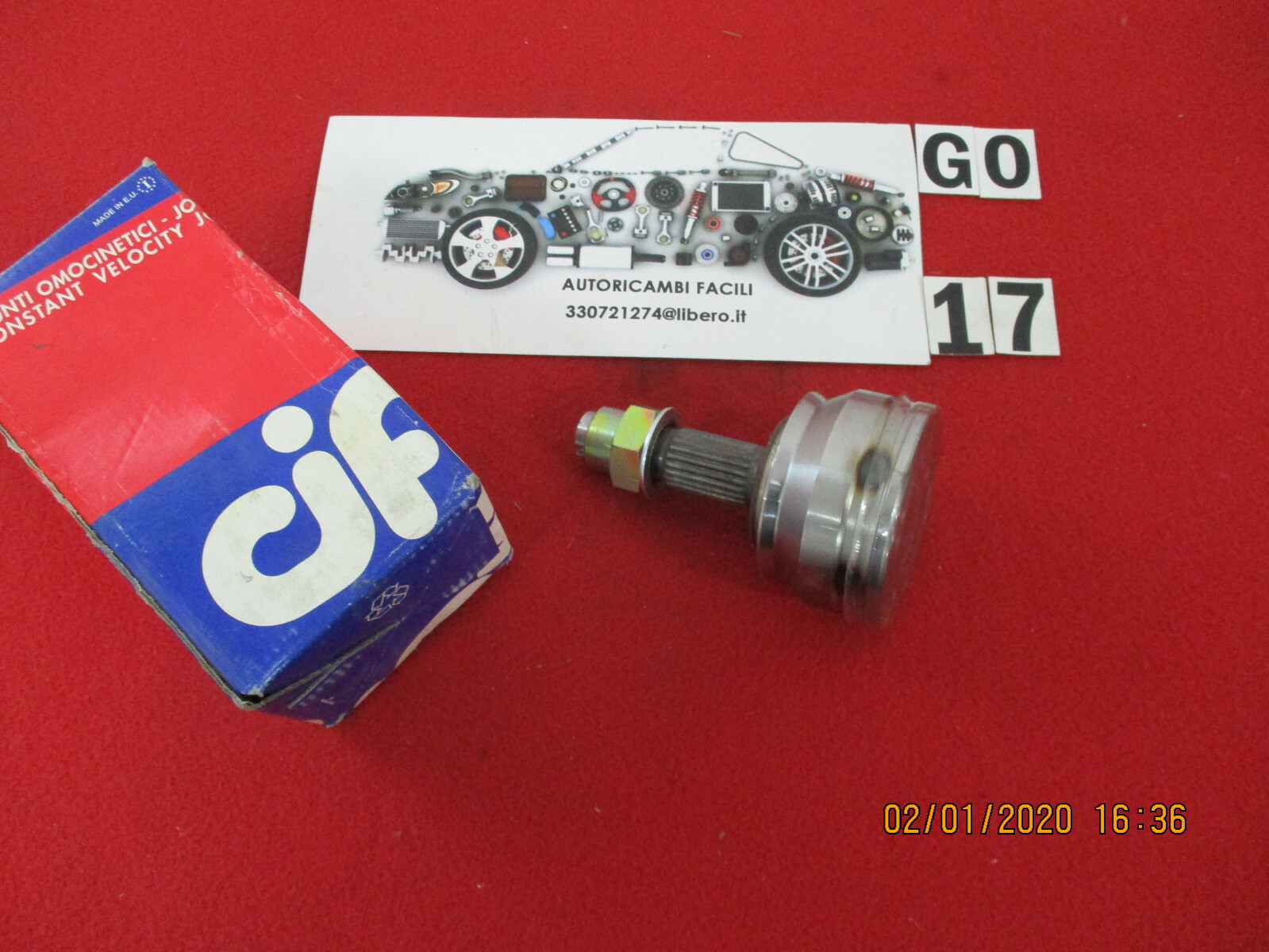 46307394 Giunto Semiasse Omocinetico Fiat Bravo Brava 1.2 16V - Immagine 1