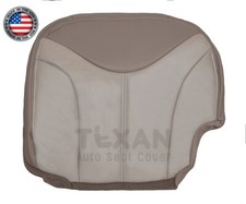 2001 2002 Gmc Sierra Denali C3 Driver Side Bottom Leather Seat Cover 2 Tone Tan 2001 2002 Gmc Sierra Denali C3 Driver Side Bottom Leather Seat Cover 2 Tone Tan