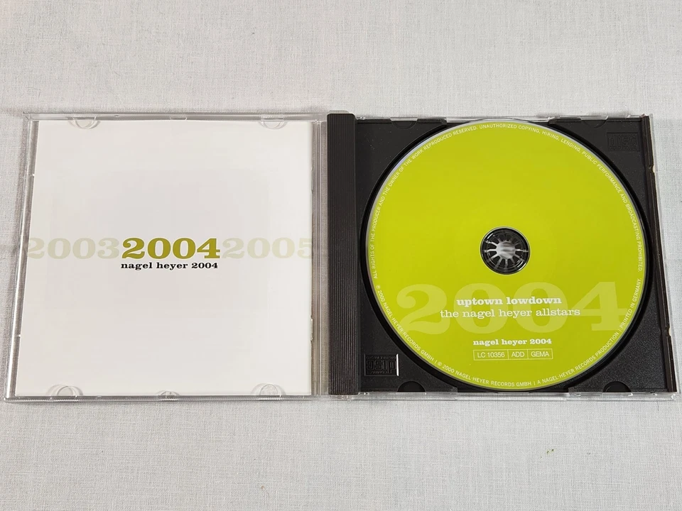 КОМПАКТ-ДИСК NAGEL HEYER «UPTOWN LOWDOWN» 1999 JVC JAZZ FESTIVAL — диск с биг-бэндом ПОЧТИ КАК НОВЫЙ - Изображение 2 из 4