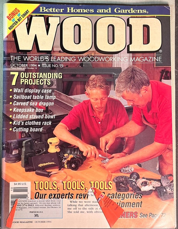Vintage Wood Magazine : October  1994 : Issue #73
