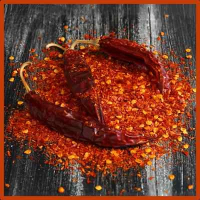 GUSTI D'APRILE Peperoncino Rosso Frantumato Piccante Peperoncini Piccanti Locali aromi e spezie