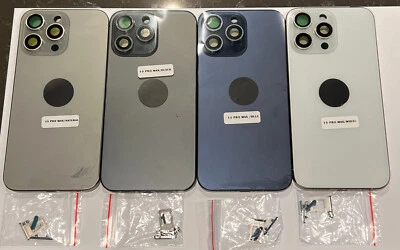 iPhone 15 Pro Max Back Housing & Frame Magsafe Metal Glass Chassis Replacement