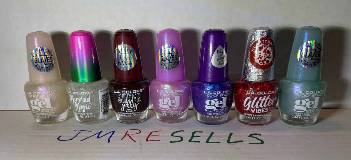 LA Colors Color Craze Nail Polish Choose Your Colors New May
