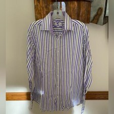 Bugatchi button down men  s shirt size Medium