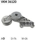 V-Ribbed Belt Tensioner SKF VKM 36120 Fits Renault Volvo 850 960 C70 Ø 76mm