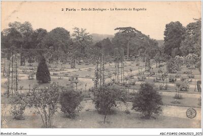 ABCP11-92-1012 - BOIS DE BOULOGNE - La Roserais de BAGATELLE